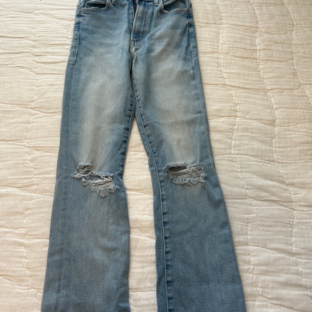 MOTHER JEANS DISTRESSED SIZE 24